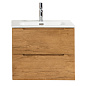 Тумба с раковиной подвесная Belbagno ETNA 39-500, Rovere Nature, 510х390х515, ETNA39-500/390-2C-SO-RN-P/BB500/390ETL