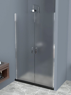 Душевая дверь в нишу BELBAGNO UNO-B-2-60-P-Cr