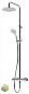 Душевая стойка Cezares LEAF-CDA-25-L-SR