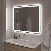 Зеркало с подсветкой, голосовым управлением и подогревом BelBagno SPC-MAR-1000-800-LED-TCH-SND
