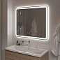 Зеркало с подсветкой, голосовым управлением и подогревом BelBagno SPC-MAR-1000-800-LED-TCH-SND