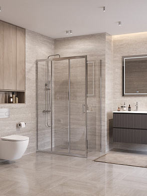 Душевой уголок BelBagno UNO-195-AHF-31-120/100-C-Cr