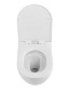 Унитаз подвесной безободковый с сиденьем и смывом ТОРНАДО BelBagno МАРИНА (MARINO-TOR) BB7026CH-TOR/SC