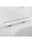 Унитаз приставной безободковый с сиденьем и смывом ТОРНАДО BelBagno СФЕРА (SFERA-R) BB2141CB-TOR/SC