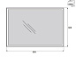 Зеркало BelBagno SPC-GRT-900-600-LED-BTN