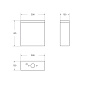 Бачок BelBagno FLAY-TOR BB2149T