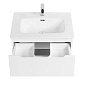 Тумба с раковиной подвесная Belbagno ETNA 600, Bianco Lucido, 610х460х515, ETNA-600-2C-SO-BL-P/BB600ETL