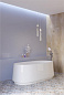 Акриловая ванна CEZARES ЛЮКС (LUX) CZR-LUX-CENTRAL-170-82-58
