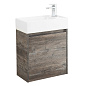 Тумба с раковиной подвесная Belbagno KRAFT MINI 500, Pino Pasadena, 494х256х500, KRAFT MINI-500/260-1A-SO-PP-L/7045-KL