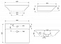 Чаша раковины BELBAGNO REGINA BB104L