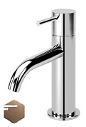 Смеситель для раковины CEZARES LEAF-LSM2-L-SS