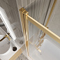 Душевая шторка на ванну BelBagno LUCE-VF-11-100/145-C-ORO