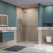 Душевая дверь в нишу BELBAGNO SOFT_CLOSE-1-BF-1-160-C-Cr