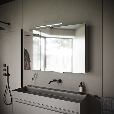 Шкаф зеркальный SANCOS Hilton с подсветкой 1200x148х740, Z1200