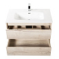 Тумба с раковиной подвесная Belbagno KRAFT 1000, Rovere Galifax Bianco, 1010х460х515, KRAFT-1000-2C-SO-RGB/BB1000ETL