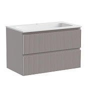 Snob R База под раковину подвесная с двумя выкатными ящиками, 790х445х500 Doha Soft SNR80SM