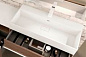 Тумба с раковиной из искусственного мрамора для ванной комнаты CEZARES PREMIUM PLISSE 90 см Grigio nuvola 55424 / 50263