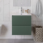 Тумба с раковиной подвесная BelBagno UNO-700-2C-SO-VO Еловый матовый, раковина белая BB-8099-70