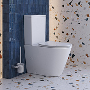 Унитаз-компакт безободковый с сиденьем и смывом ТОРНАДО BelBagno ПРИТЯЖЕНИЕ (FLAY-R) BB2149CP-TOR/SC+BB2149T