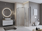 Душевой уголок BelBagno UNO-195-P-1-100-C-Cr