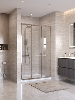 Душевая дверь BelBagno UNO-195-BF-3-110-C-Cr