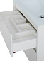 Тумба с раковиной подвесная Belbagno KRAFT 900, Bianco Opaco, 910х460х515, KRAFT-900-2C-SO-BO/BB910/465-LV-VTR-BL