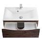 Тумба с раковиной подвесная BelBagno Marino 650 Rovere Moro, 650x450x530, MARINO-650-2C-SO-RW-P/BB650/450-LV-MR-PR