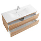 Тумба с раковиной подвесная BelBagno Marino 1200, Rovere Bianco, 1200x450x500, MARINO-1200-2C-SO-WO-P/BB1200/450-LV-MR-PR