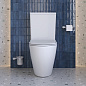Унитаз-компакт безободковый с сиденьем и смывом ТОРНАДО BelBagno СФЕРА (SFERA-TOR) BB2141CP-TOR/SC+BB2141T
