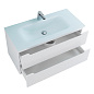 Тумба с раковиной подвесная Belbagno ETNA 900, Bianco Opaco, 910х460х515, ETNA-900-2C-SO-BO-P/BB910/465-LV-VTR-BO