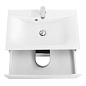 Тумба с раковиной подвесная BelBagno Marino 650 Bianco Lucido, 650x450x530, MARINO-650-2C-SO-BL-P/BB650/450-LV-MR-PR