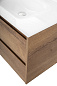 Тумба с раковиной подвесная Belbagno KRAFT 900, Rovere Tabacco, 910х460х515, KRAFT-900-2C-SO-RT/BB910/465-LV-VTR-BL