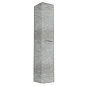 Колонна подвесная BelBagno ACQUA, 320x320x1600, Cemento Verona Grigio, ACQUA-1600-2A-SC-CVG-P
