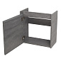 Тумба с раковиной подвесная Belbagno KRAFT MINI 500, Cemento Grigio, 494х256х500, KRAFT MINI-500/260-1A-SO-CG-L/7045-KL