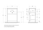 Тумба напольная под раковину BelBagno KRAFT39-600/390-2C-PIA-RT