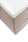 Тумба с раковиной подвесная BelBagno Marino 800, Capucino Lucido, 800x450x500, MARINO-800-2C-SO-CL-P/BB800/450-LV-MR-AST