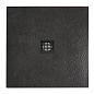 Поддон из искусственного мрамора BelBagno TRAY-MR-UNO-A-90-35-NERO-NO