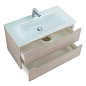 Тумба с раковиной подвесная Belbagno ETNA 900, Rovere Grigio, 910х460х515, ETNA-900-2C-SO-RG-P/BB910/465-LV-VTR-BL
