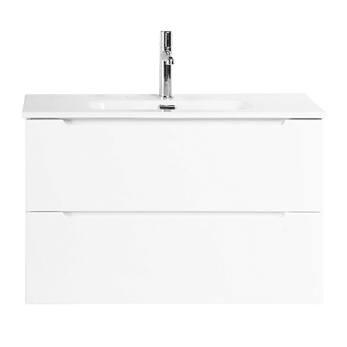 Тумба с раковиной подвесная Belbagno ETNA 39-800, Bianco Lucido, 810х390х515, ETNA39-800/390-2C-SO-BL-P/BB800/390ETL