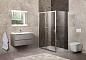 Душевой уголок BELBAGNO UNIQUE-AH-1-120/135-80-C-Cr