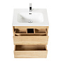 Тумба с раковиной подвесная Belbagno KRAFT 700, Rovere Nebrasca Nature, 710х460х515, KRAFT-700-2C-SO-RNN/BB700ETL