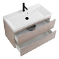 Тумба с раковиной подвесная BelBagno Marino 900, Rovere Grigio, 900x450x500, MARINO-900-2C-SO-RG-P/BB900/450-LV-MR-AST