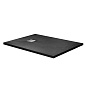 Поддон из искусственного мрамора BelBagno TRAY-MR-UNO-AH-120/90-35-NERO-CR
