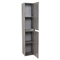 Колонна подвесная BelBagno KRAFT, 330x300x1600, Cemento Grigio, KRAFT-1600-2A-SC-CG-R, правосторонняя