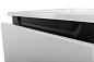 Тумба подвесная с  раковиной из искусственного мрамора, CEZARES SLIDER, 80 см Bianco Opaco SLIDER-800-1C-SO-BO+CZR-800/480-LV-MR-PRS