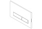Кнопка смыва BelBagno MARMI BB009-MR-BIANCO
