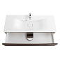 Тумба с раковиной подвесная BelBagno Marino 1200, Rovere Moro, 1200x450x500, MARINO-1200-2C-SO-RW-P/BB1200/450-LV-MR-PR