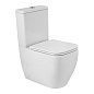 Унитаз-компакт безободковый с сиденьем и смывом ТОРНАДО BelBagno БЛЕСК (LUCE) BB2197CP-TOR/SC+BB2197T