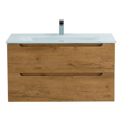 Тумба с раковиной подвесная Belbagno ETNA 1000, Rovere Nature, 1010х460х515, ETNA-1000-2C-SO-RN-P/BB1010/465-LV-VTR-BL