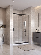 Душевая дверь BelBagno UNO-195-BF-3-120-C-NERO